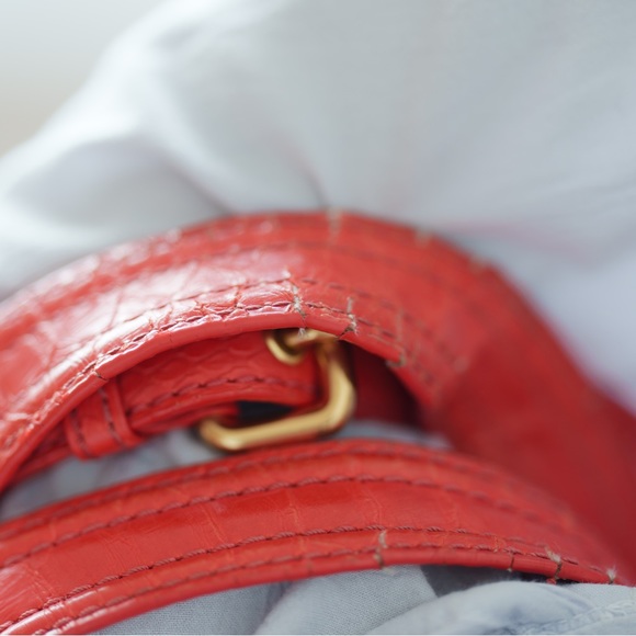 Marc by Marc Jacobs Sneaky Snake Franny Tote Orange - Picture 12 of 13